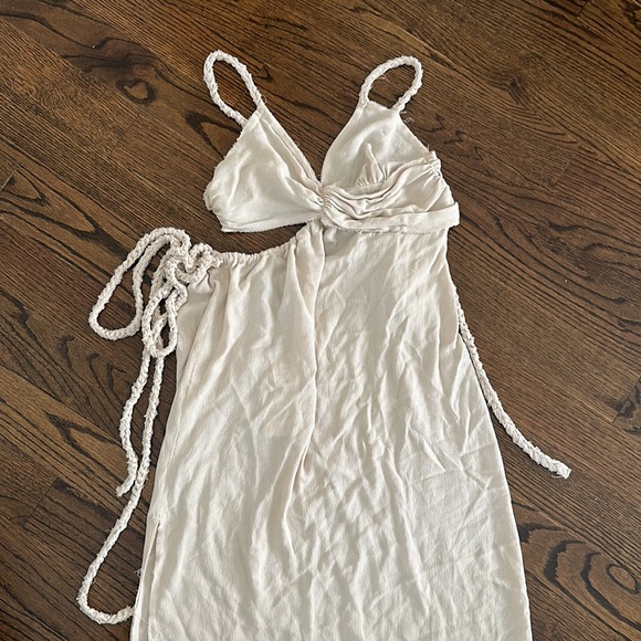 NWT Zara Cut-Out Maxi Dress Size M 8342/211 - Picture 15 of 15